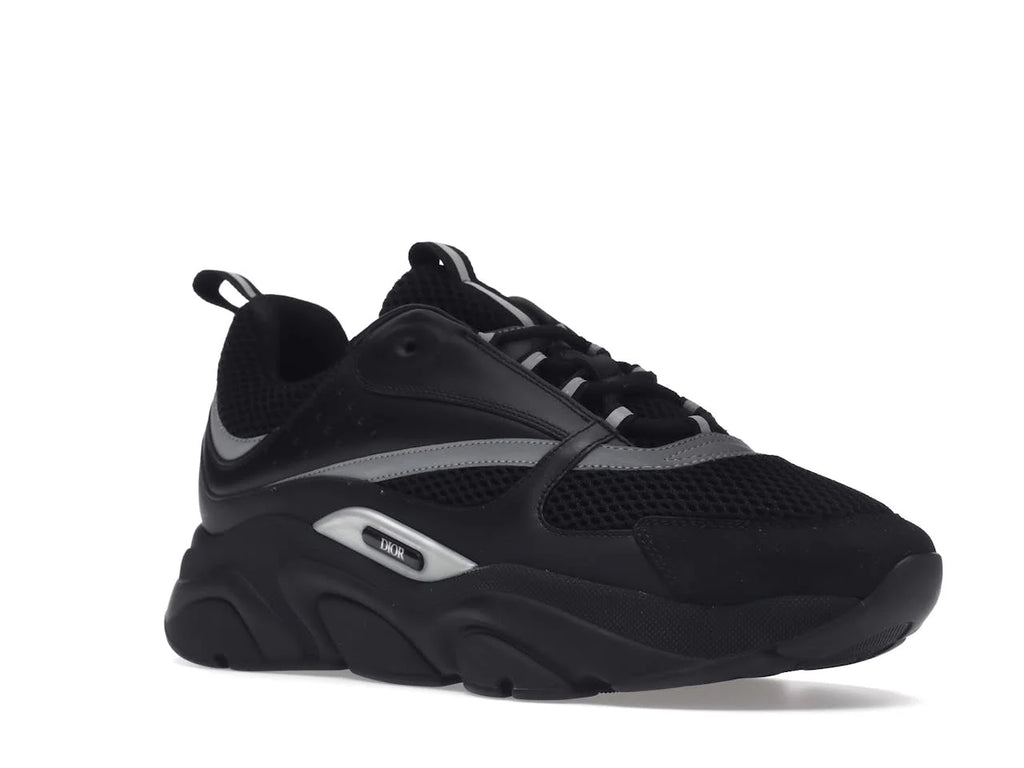 Dior B22 Sneaker "Black / Silver" — Fully Boxed