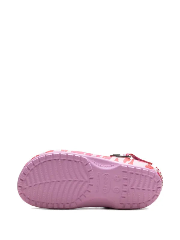 BAPE BLACK *A BATHING APE® x Crocs Classic "Carnation" Clog