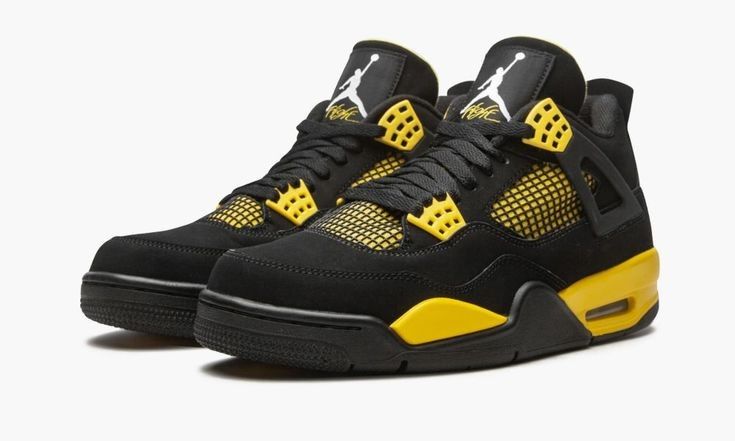 Air Jordan 4 Yellow Thunder
