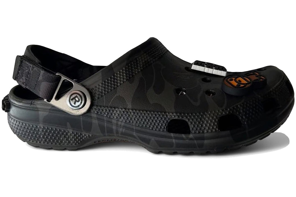 BAPE BLACK *A BATHING APE® x Crocs Classic "Chai" clogs