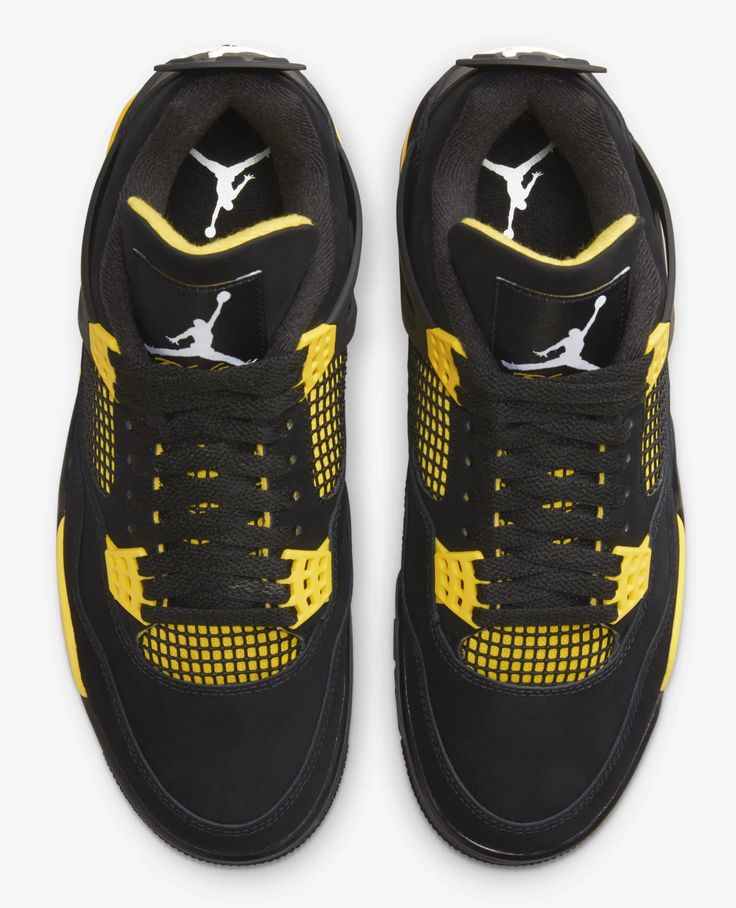 Air Jordan 4 Yellow Thunder