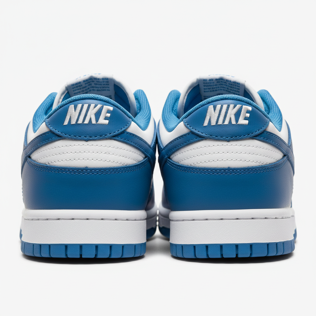 Nike Dunk Low University Blue - Back Heel