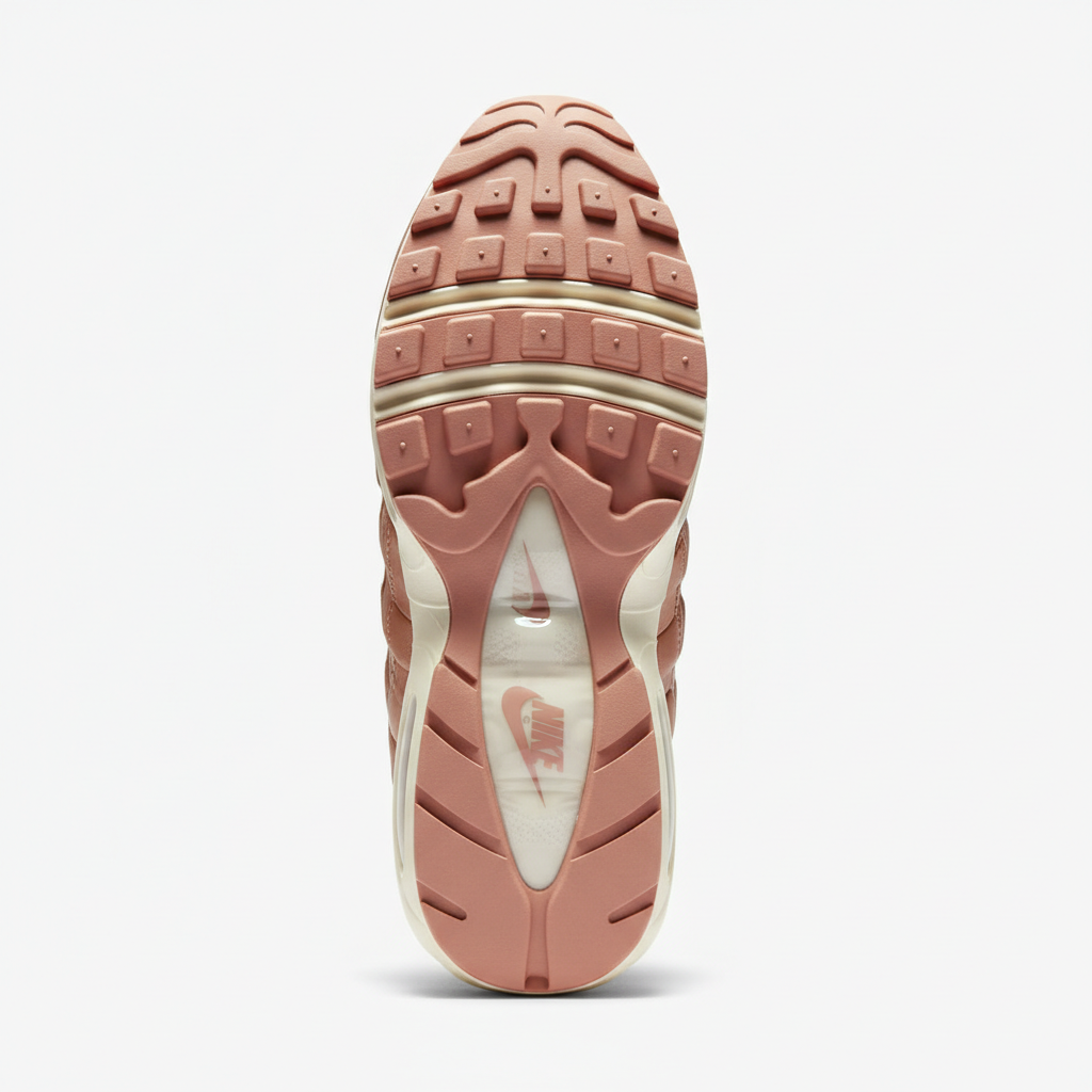 Nike Air Max 95 Rose Gold Cream sole view