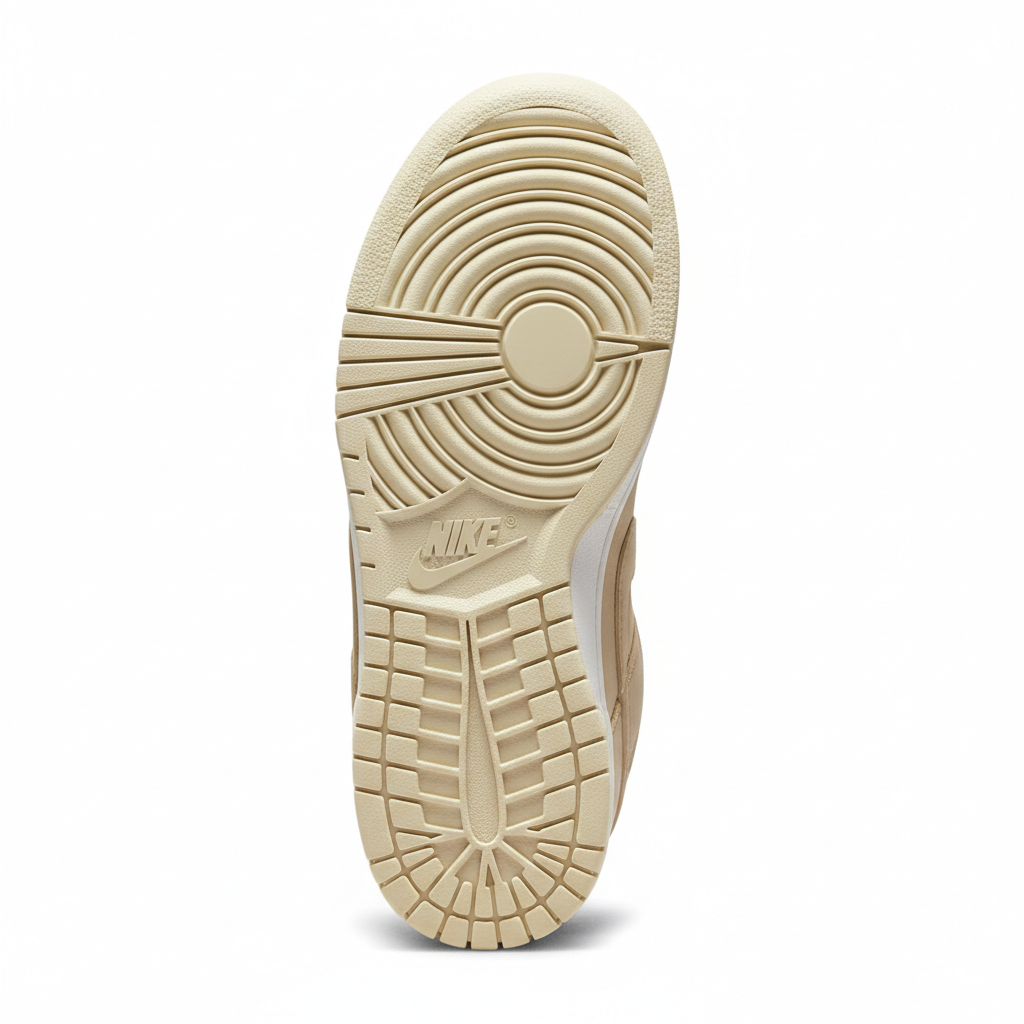 Nike Dunk Low Bone Beige - Sole View
