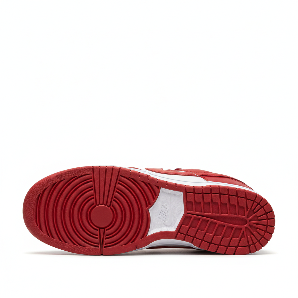 Nike Dunk Low University Red - Sole View