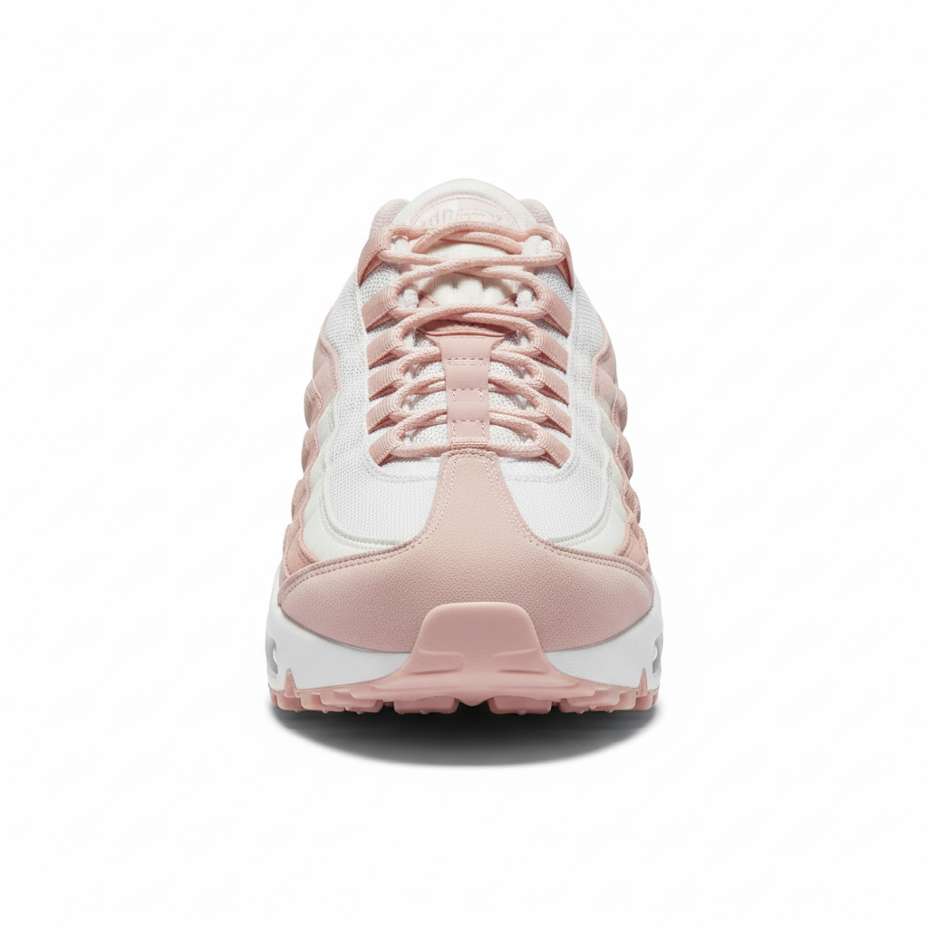 Nike Air Max 95 Pink White front view