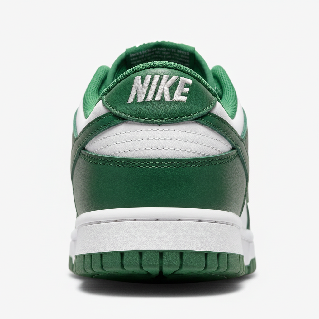 Nike Dunk Low Team Green - Back Heel