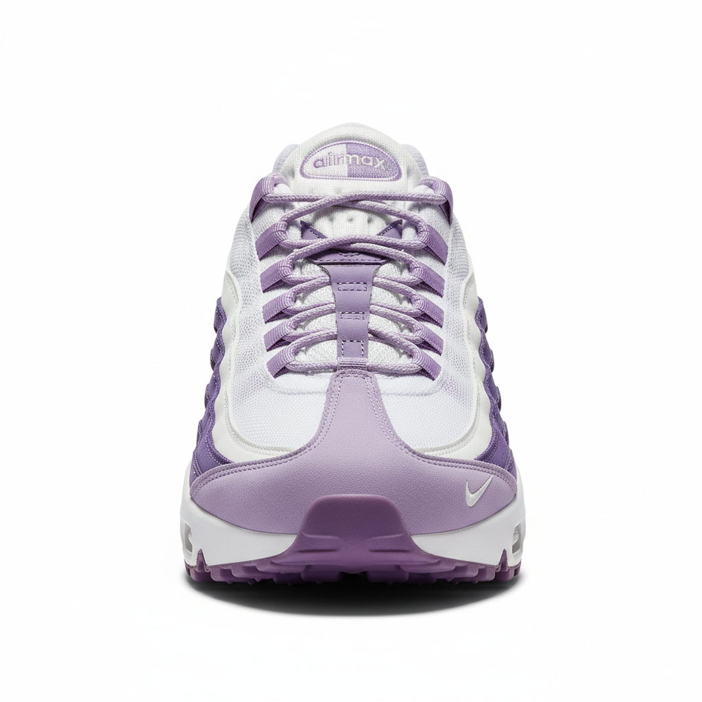 Nike Air Max 95 Lavender White front view
