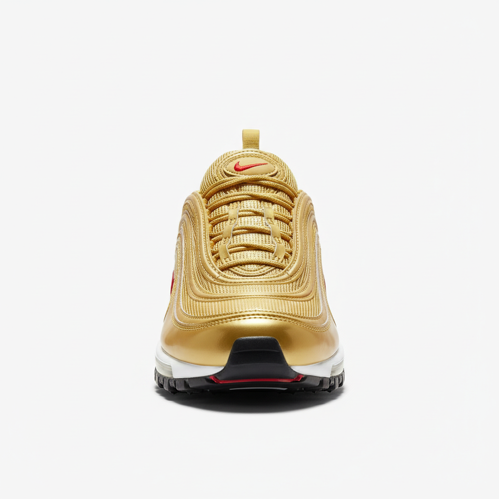 Nike Air Max 97 Gold front view