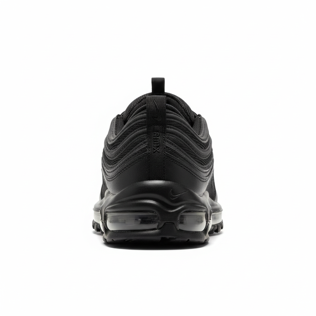 Nike Air Max 97 Triple Black back view