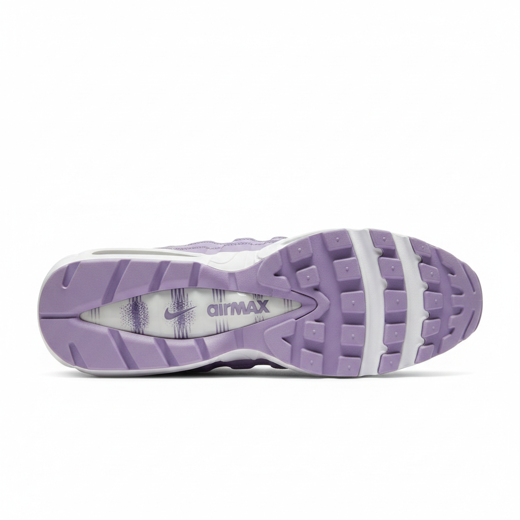 Nike Air Max 95 Lavender White sole view
