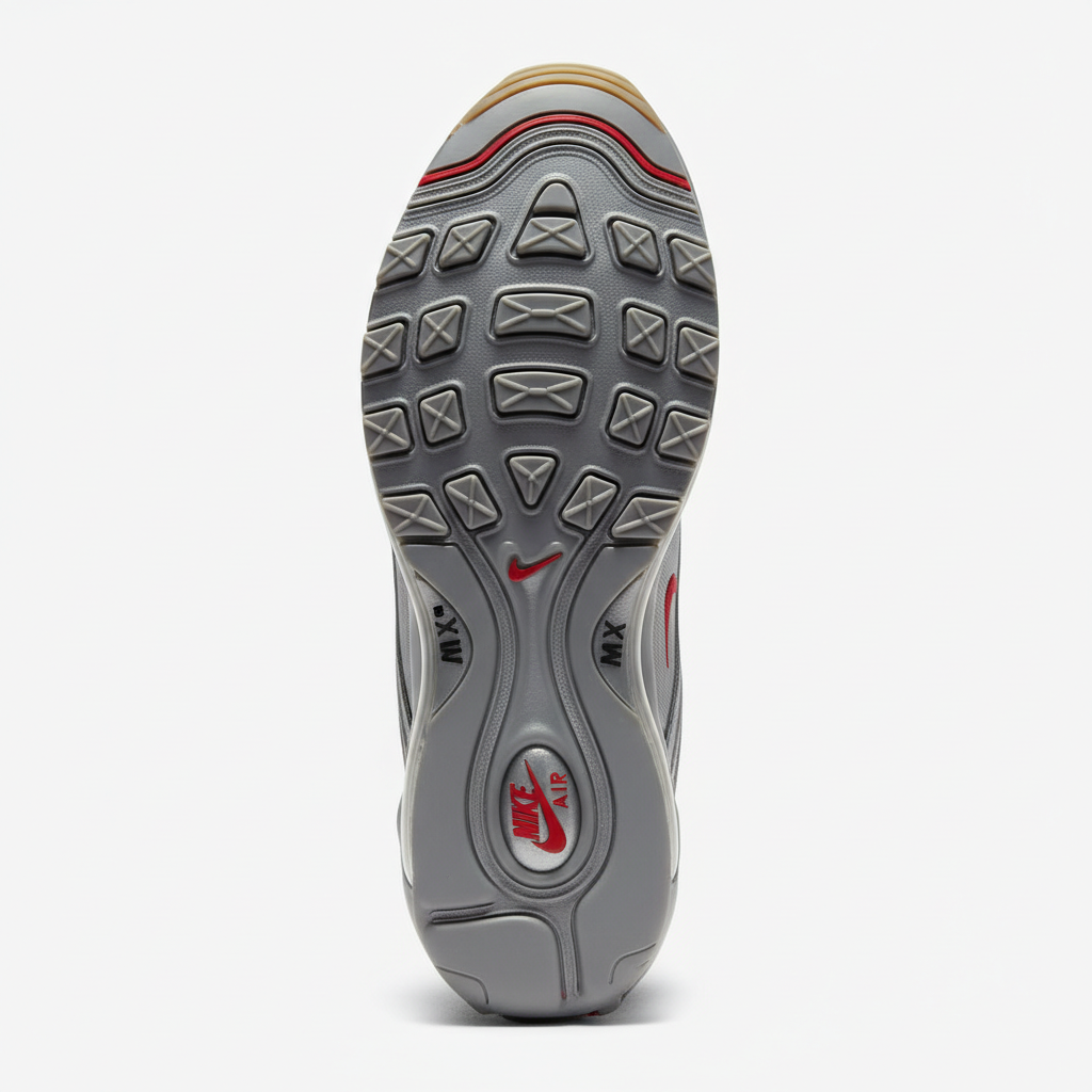 Nike Air Max 97 Silver Bullet sole view