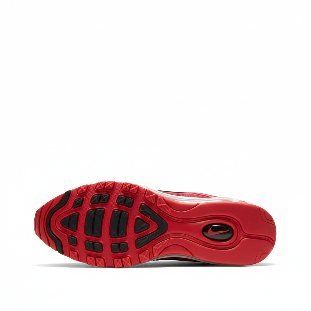 Nike Air Max 97 University Red Black sole view
