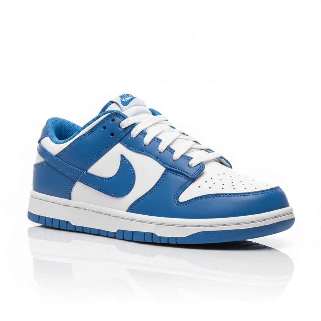 Nike Dunk Low University Blue - Side Profile