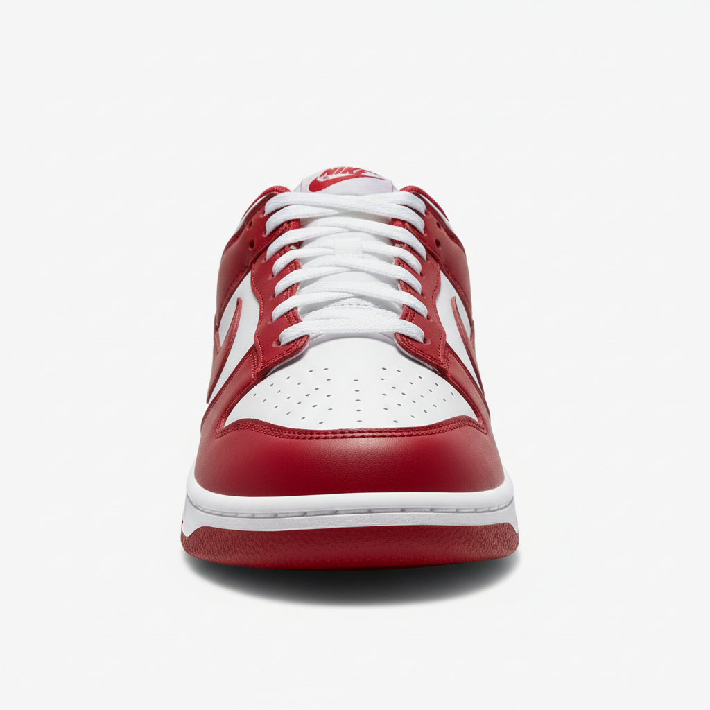 Nike Dunk Low University Red - Front Toe