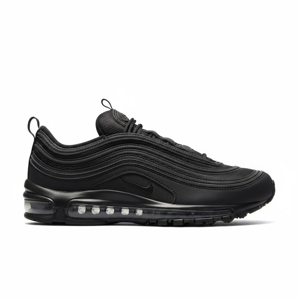 Nike Air Max 97 Triple Black side view