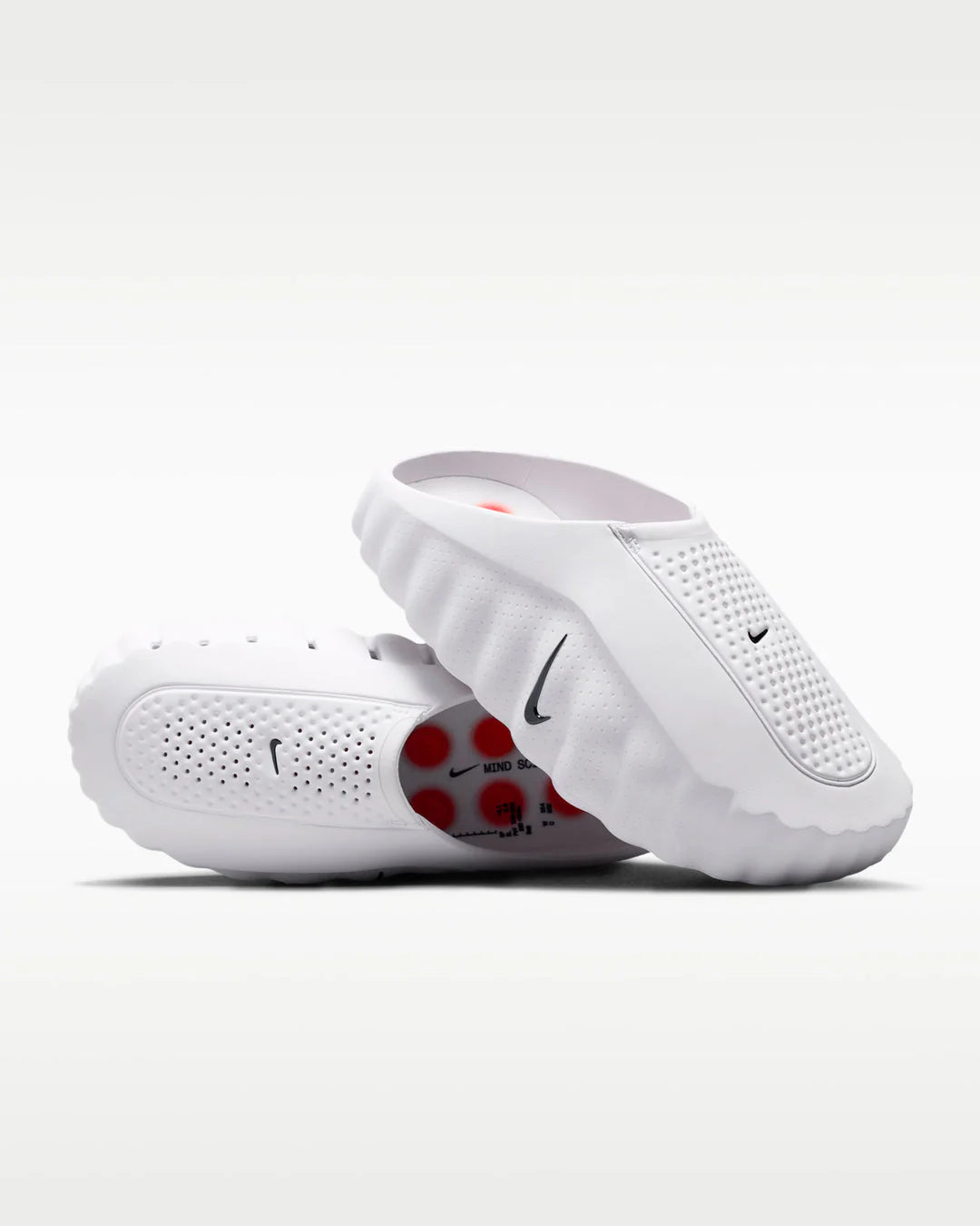 Nike Mind 001 Men's Pregame Mules "White"