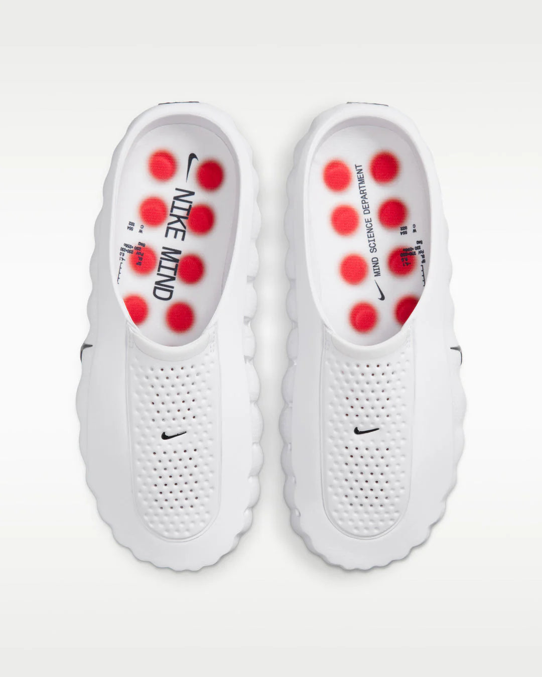 Nike Mind 001 Men's Pregame Mules "White"